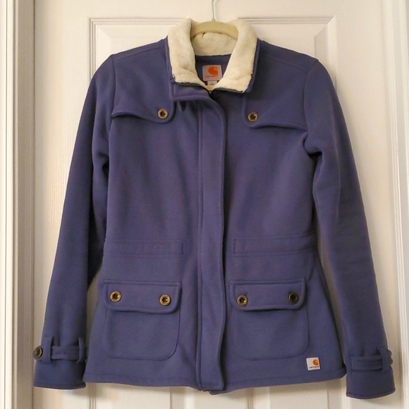 Carhartt Jackets & Coats Carhartt Womens Gray Blue Jacket Size 46